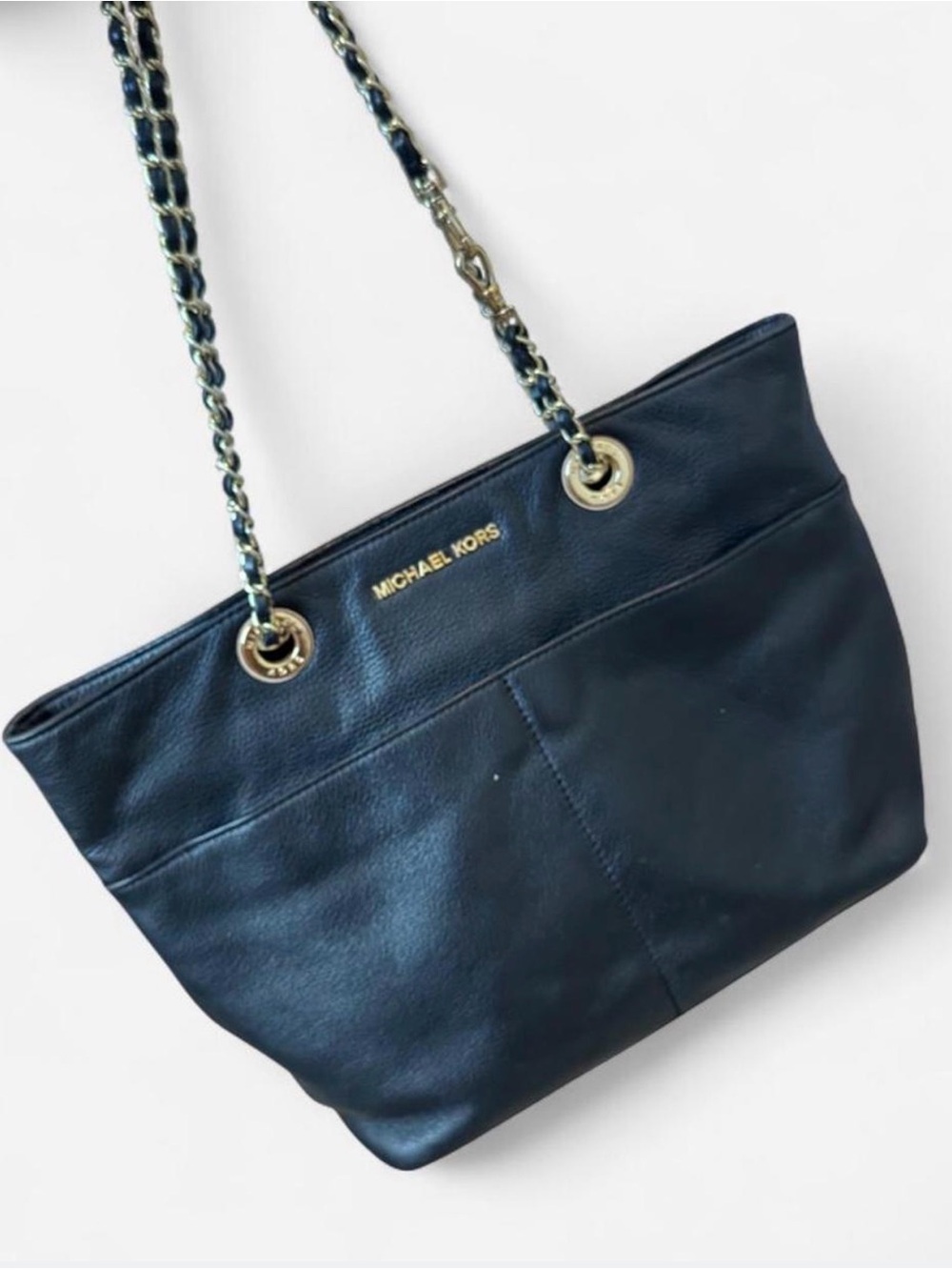 Michael by Michael Kors black leather bag